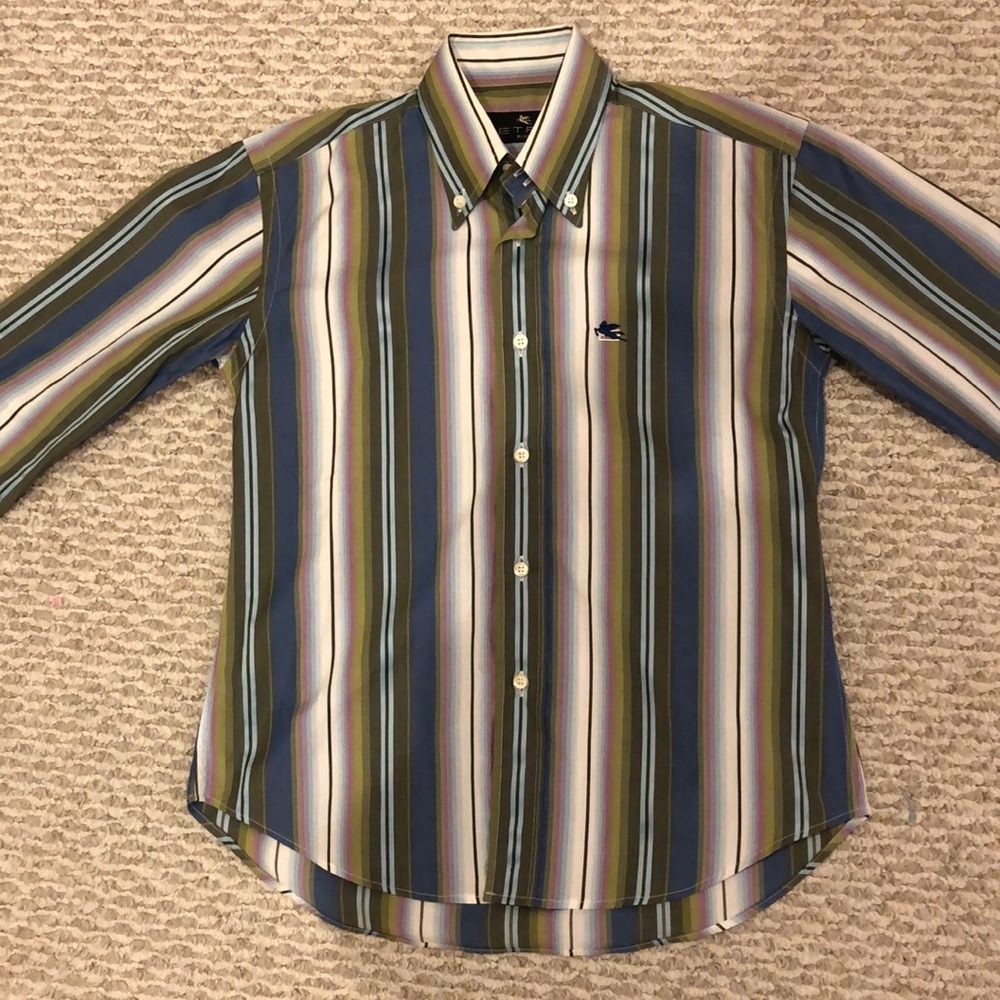 Etro Italian Boys Button Down